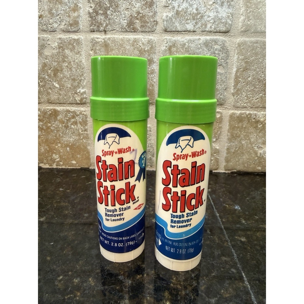VTG 2 Spray n Wash Laundry Stain Removal Sticks 8.3 Total OZ